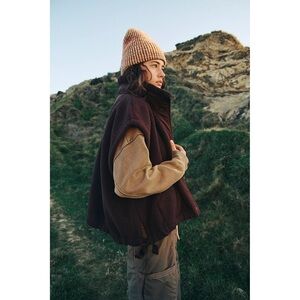 NWOT Free People Scout It Out Fleece Vest